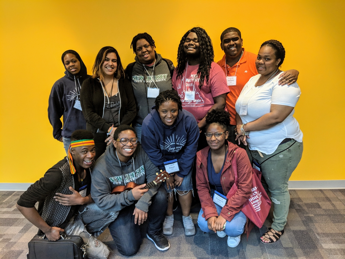 Peer Educators presented at the Peer Institute Conference at The College of New Jersey