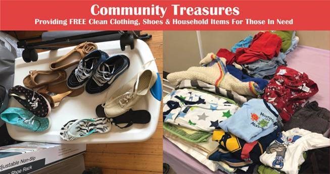 Community Treasures Free Clothing Household Items